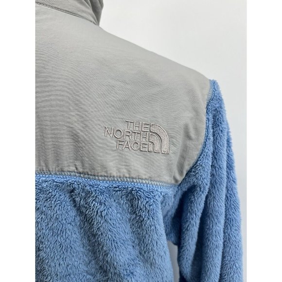 The North Face Size XL 14-16-18) Youth Blue/Gray Nylon Fleece‎ Denali Jacket - Picture 5 of 12